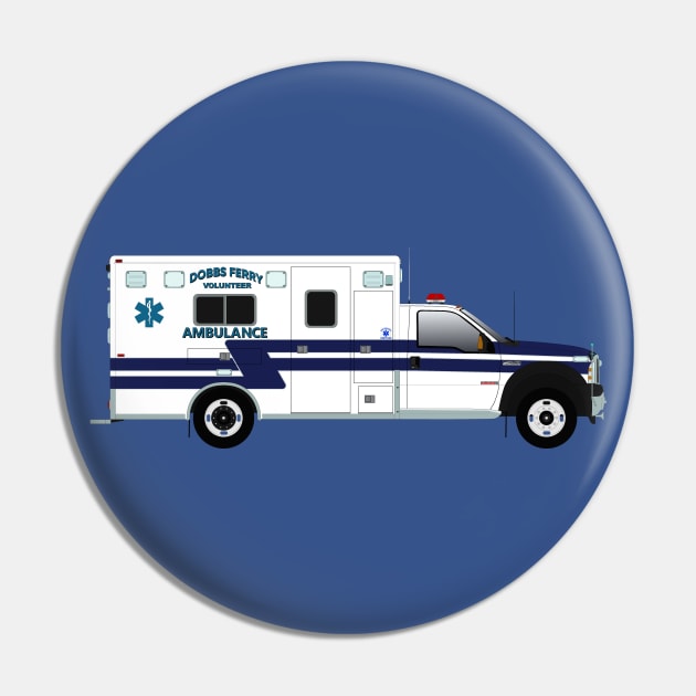 Dobbs Ferry Ambulance Pin by BassFishin