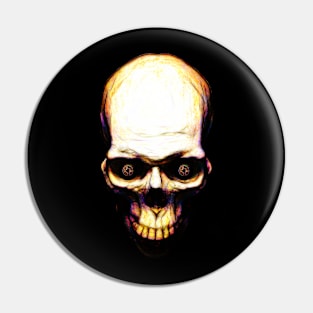 Bad Skull Pin