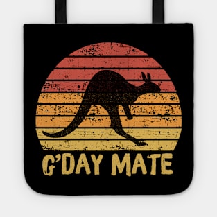 G'day Mate Retro Kangaroo Tote