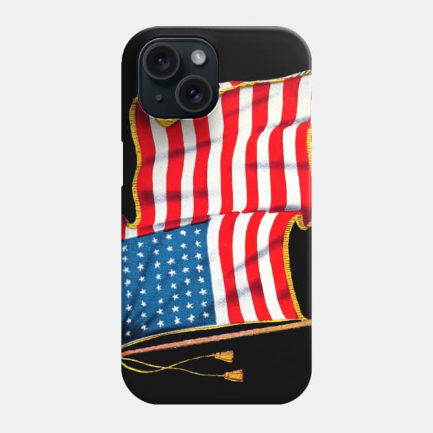 American Flag Phone Case by MasterpieceCafe