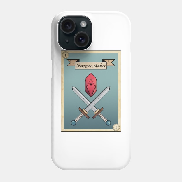 Dungeon Master Phone Case by KidaSymmetry