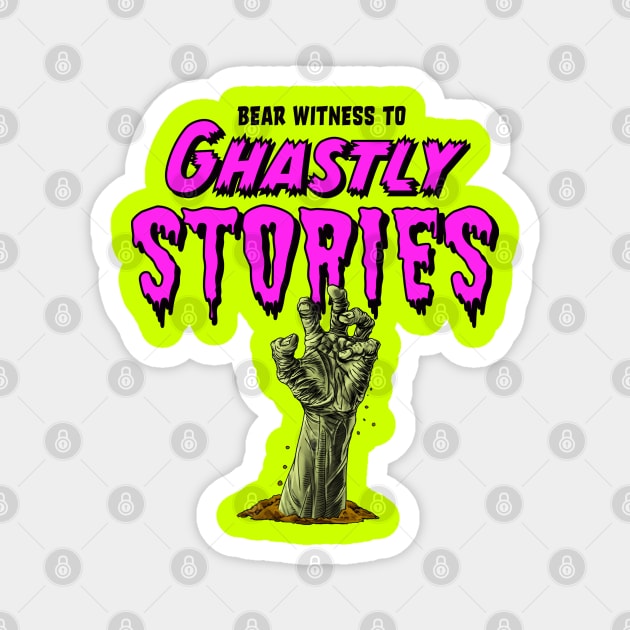 Ghastly Stories Zombie Graveyard Hand Magnet by GothicStudios