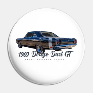 1969 Dodge Dart GT Sport Hardtop Coupe Pin