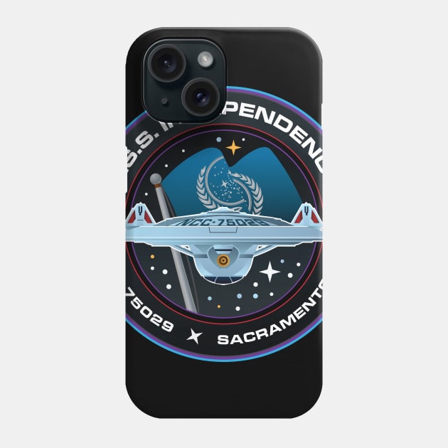 USS Independence Logo Phone Case by USS_Independence_Haberdashery