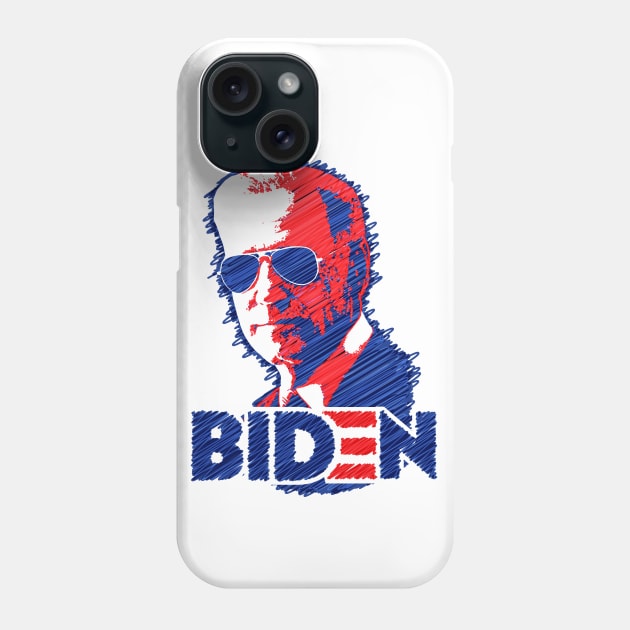 Joe Biden Aviator sunglasses Phone Case by XVIsupplies