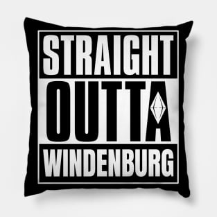 Straight Outta Windenburg Pillow