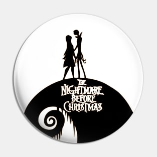 Jack and Sally - The Nightmare Before Christmas Pin