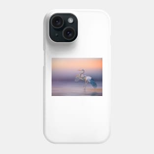 Sunset Heron Phone Case