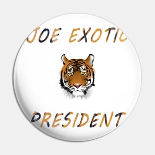 joe exotic Tiger Pin