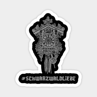 Schwarzwaldliebe Kuckucksuhr Schwäbisch Heimat Magnet