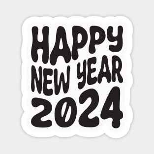 Happy New Year 2024 Magnet