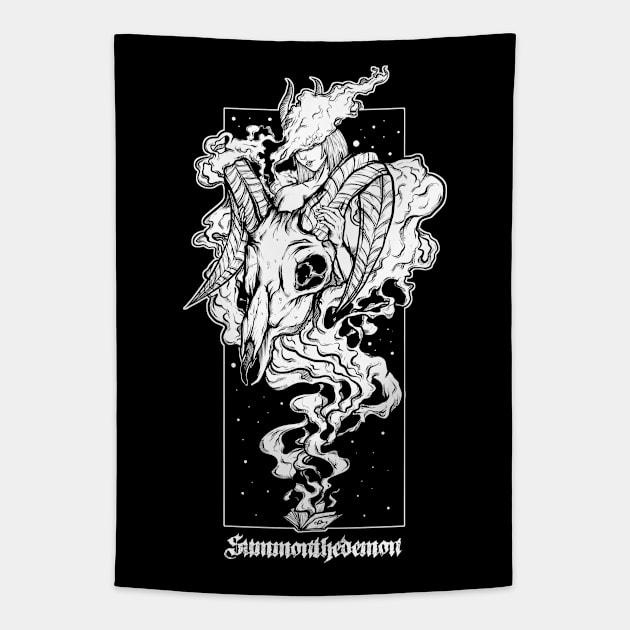 Summon The Demon Tapestry by MAGE