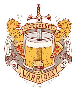 Weekend Warriors Magnet