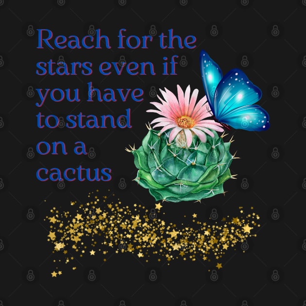 Reach for the stars - cactus design by Rubi16