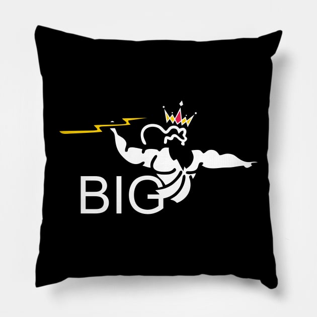 big for life Pillow by ManPublic