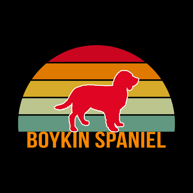 Boykin Spaniel Vintage Silhouette by khoula252018