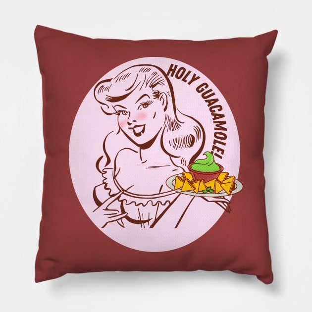 Holy guacamole Pillow by VultureVomitInc