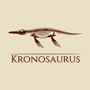 Kronosaurus Skeleton T-Shirt