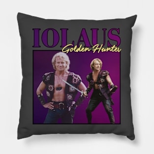 Iolaus Golden Hunter Retro Pillow