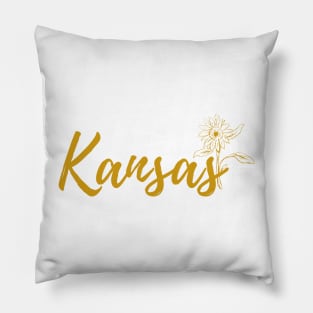 Kansas Sunflower Pillow