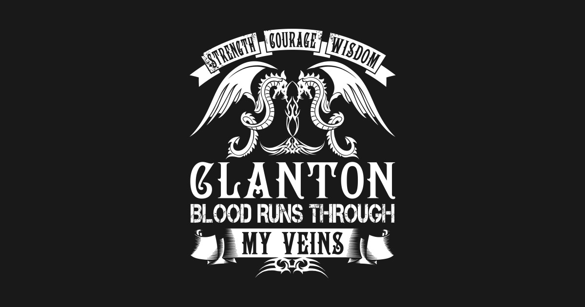 Clanton Clanton T Shirt Teepublic 9996