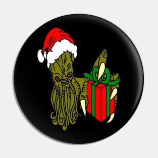 Christmas Cthulhu Pin