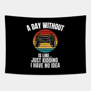 A Day Without Video Games Is Like... Tapestry