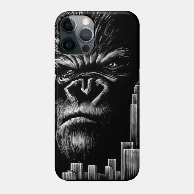 King Kong - Inktober 2019 - King Kong - Phone Case