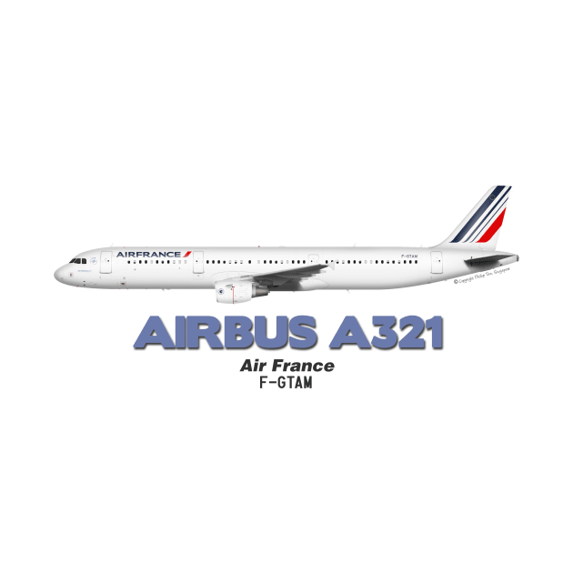 Airbus A321 - Air France by TheArtofFlying