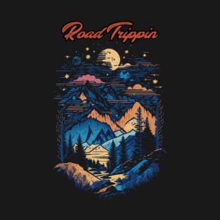 Road Trippin Nature and Mountains T-Shirt