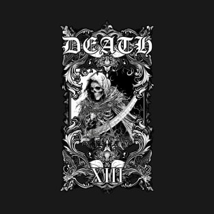 Death Tarot Occult 13 T-Shirt