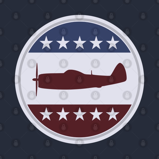 WW2 P-47 Thunderbolt Patch by TCP