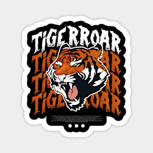 Tiger Roar Magnet