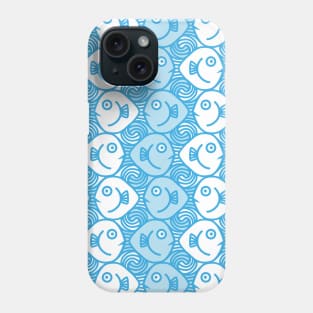 funny fish texture Phone Case