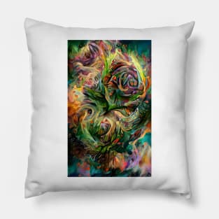 Surreal Flowers Pillow