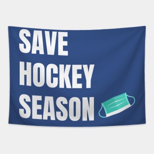 Save Hockey Season Tapestry