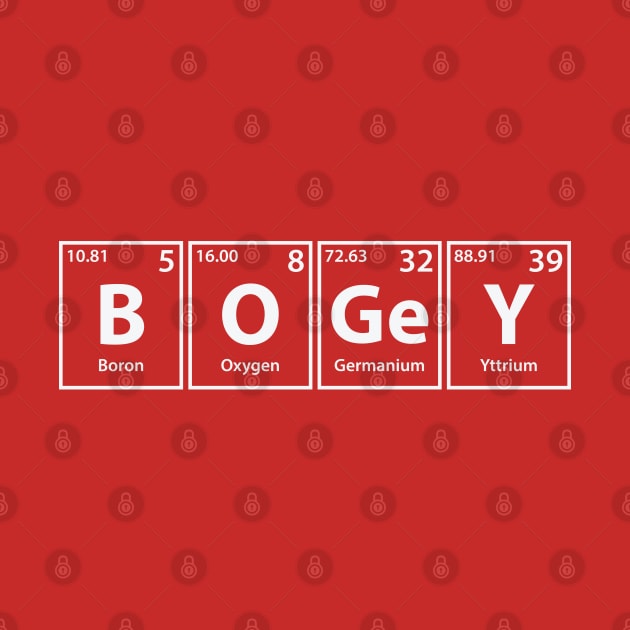 Bogey (B-O-Ge-Y) Periodic Elements Spelling by cerebrands