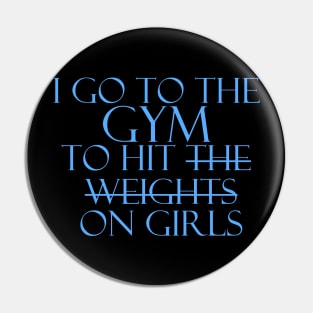 Fitness funny cute cool workout Pin