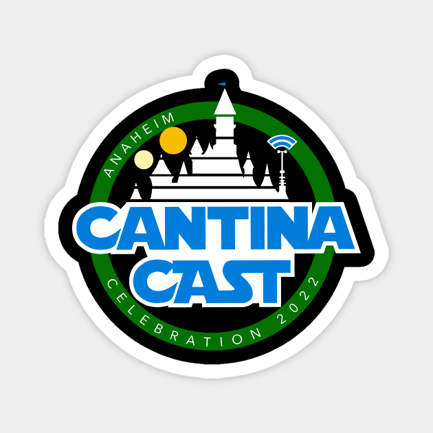 LIMITED Cantina Cast Celebration 2022 Logo - Green Band Magnet by Cantina Cast