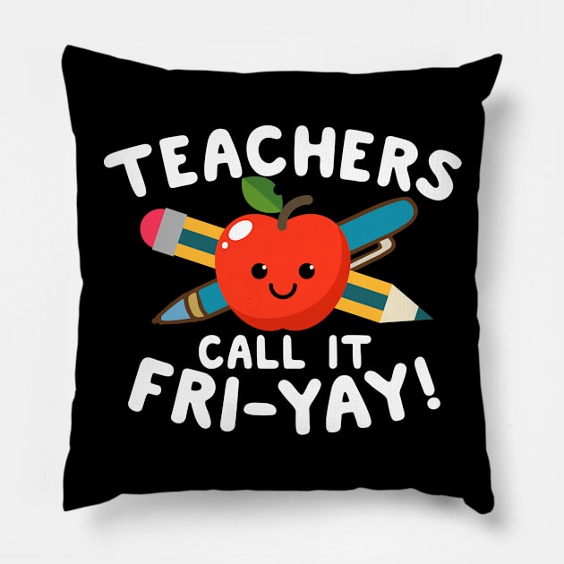 teacher Pillow by CurlyDesigns