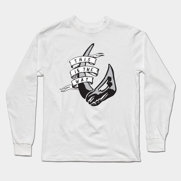 long sleeve mandalorian shirt