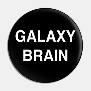 Galaxy Brain Pin