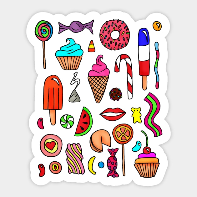 Candy Stickers Stock Illustrations – 5,986 Candy Stickers Stock