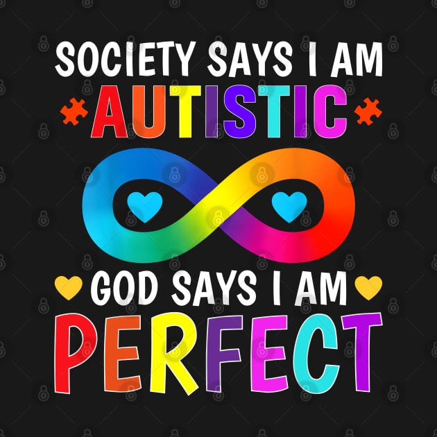 Acceptance Of Autism Infinity Autistic Pride Neurodiversity by JazlynShyann