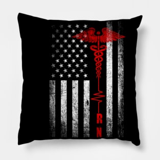 REGISTERED NURSE FLAG Pillow