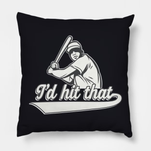 I'd hit that Baseball Player Pillow