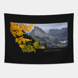 Autumn in Glacier Park Tapestry