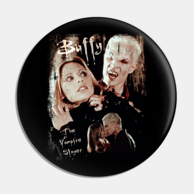 Buffy & Spike Pin by CharXena