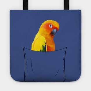 Sun Conure Parrot Pocket Pet Tote