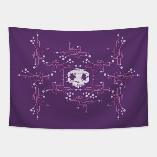 Sombra Hacking inspired Design Tapestry